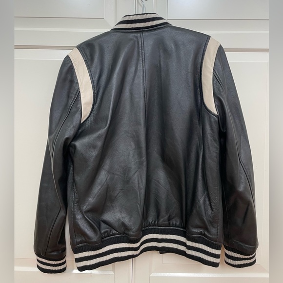 Bolongaro Trevor 100% Sheep Leather Bomber Jacket. Size Small. - Picture 2 of 3